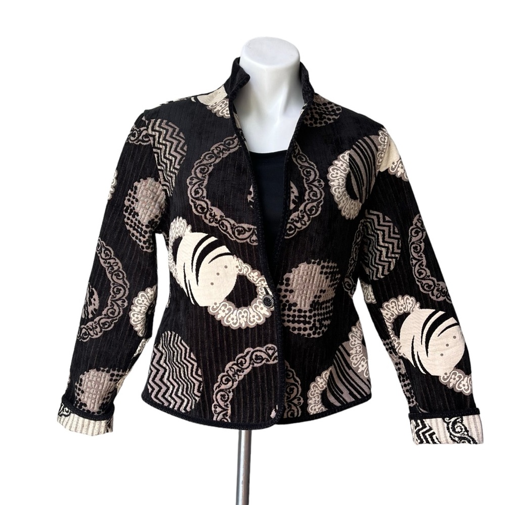 Khangura Reversible Tapestry Jacket, Sz M